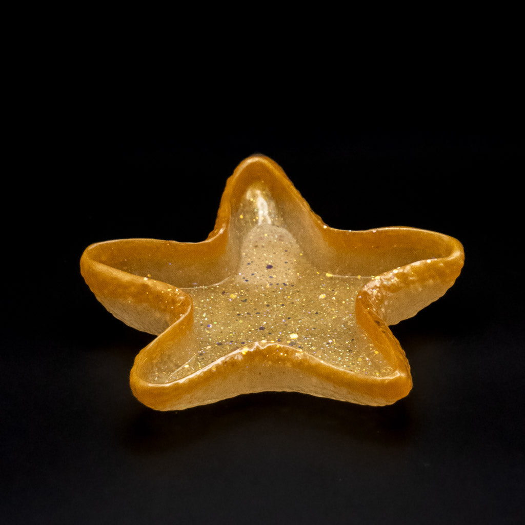 Resin Starfish Trinket Dish | Coastal Jewelry Holder