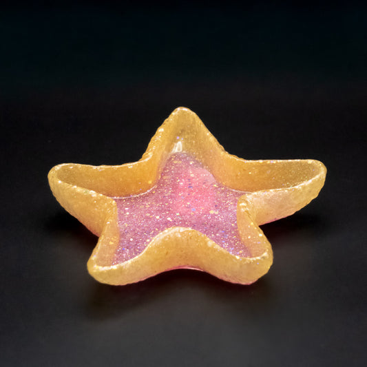 Resin Starfish Trinket Dish | Coastal Jewelry Holder