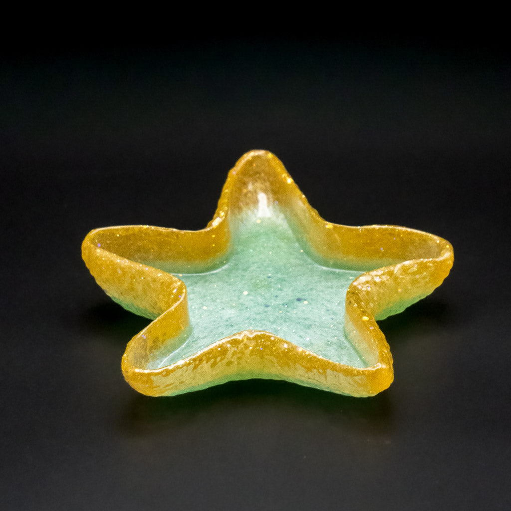 Resin Starfish Trinket Dish | Coastal Jewelry Holder