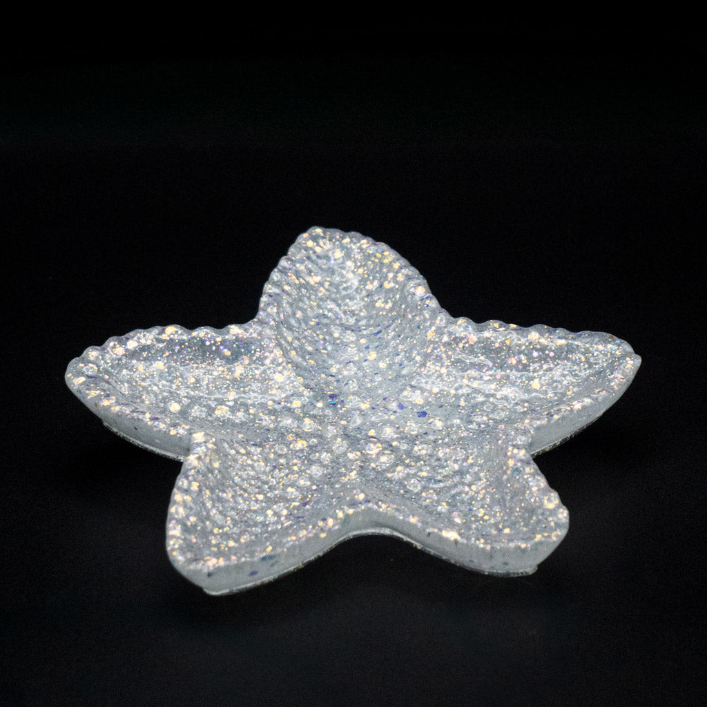 Coastal Starfish Trinket Tray | Handcrafted Resin Decor